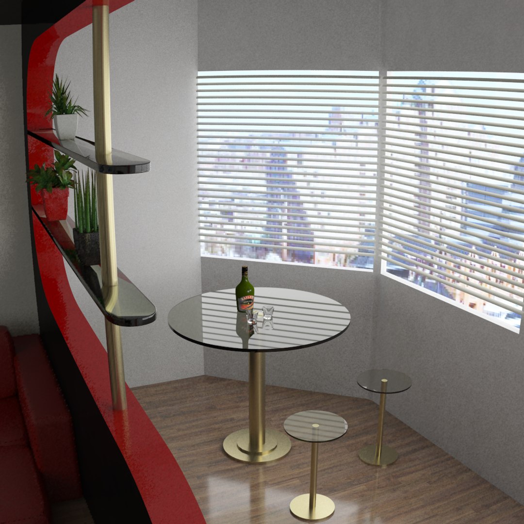 Room Interior Design 3d Model