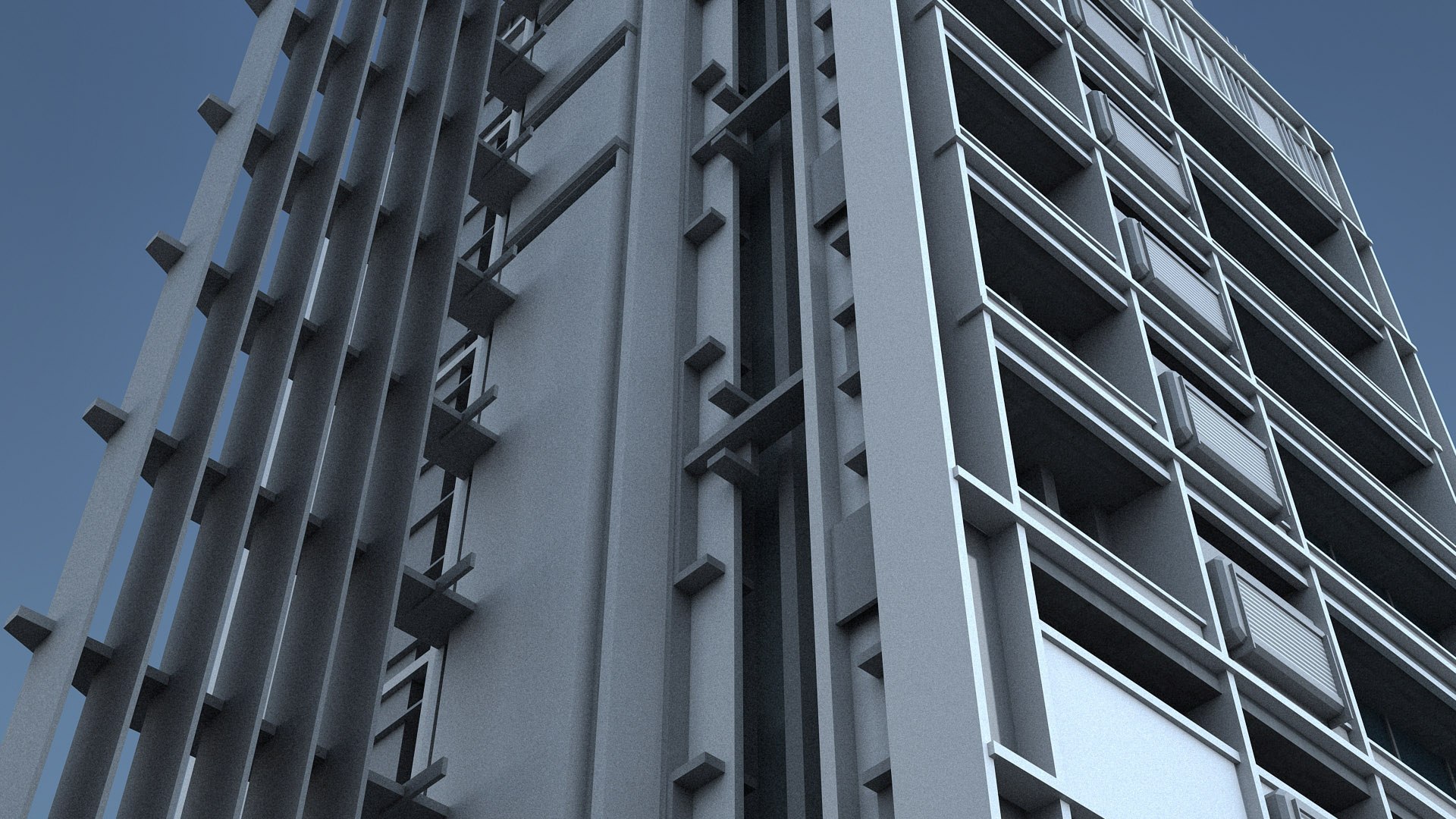 Future Building 022 3D Model - TurboSquid 2293600
