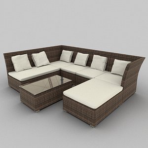 Rattan Seat Set 39