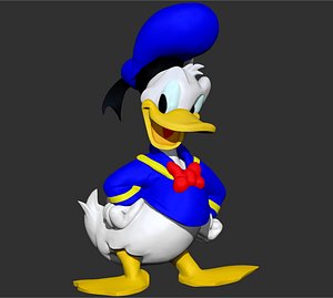 Donald Duck Maquette Sculpt - ZTL