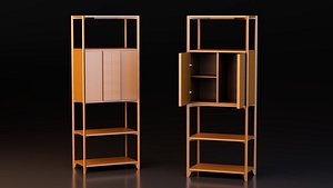 Wooden Bar Cabinet