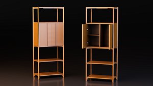 Wooden Bar Cabinet