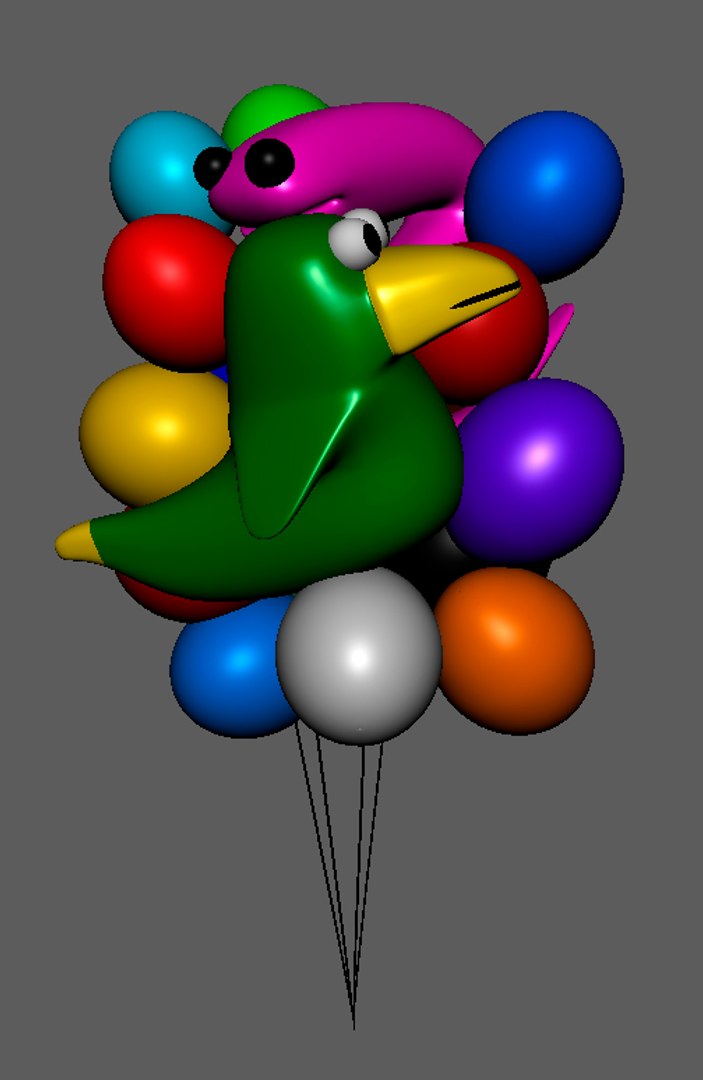 Ballons Fbx Free