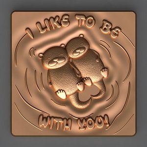 chocolate mold hand 3D model