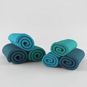 3ds bathroom towel