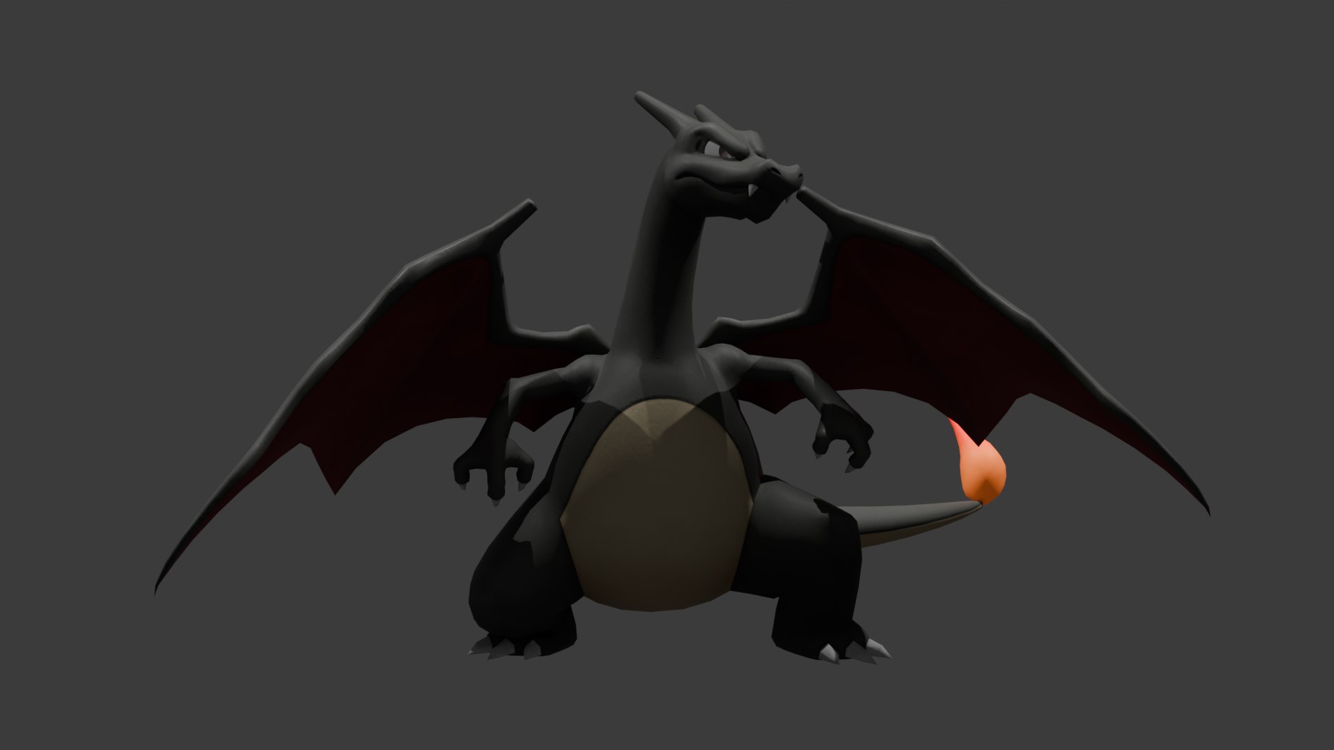 3D Model CharizardAnimated - TurboSquid 2351875