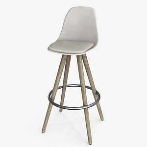 Nordic Blanco Stool