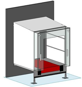 dock house door 3D model