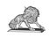 Wolf Statue