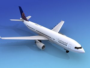 3d model airline airbus a300