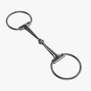 Jointed Snaffle Horse Bit