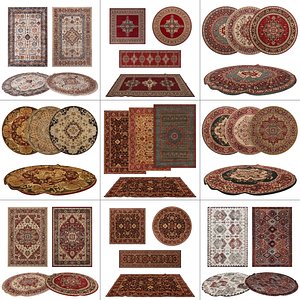 9 in 1 Rug Collection No 33 3D model
