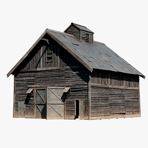 3D Medieval Barn