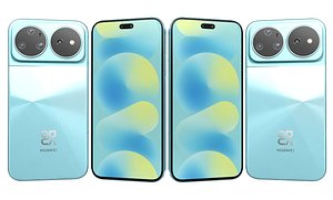 Huawei nova 16 Ultra Sky Blue 3D model