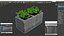 Cinder Block with Greenery