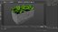 Cinder Block with Greenery