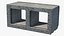 Cinder Block with Greenery