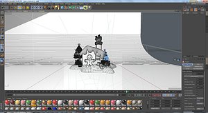 3d model Christmas Gift Chimney