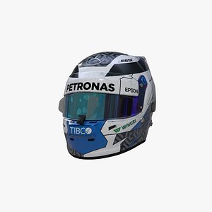 3D 2020 bottas helmet
