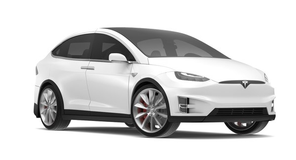 Tesla x s 3D model - TurboSquid 1238367