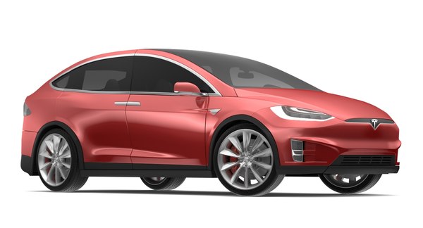 Tesla x s 3D model - TurboSquid 1238367