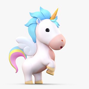 Cartoon Pegasus Unicorn