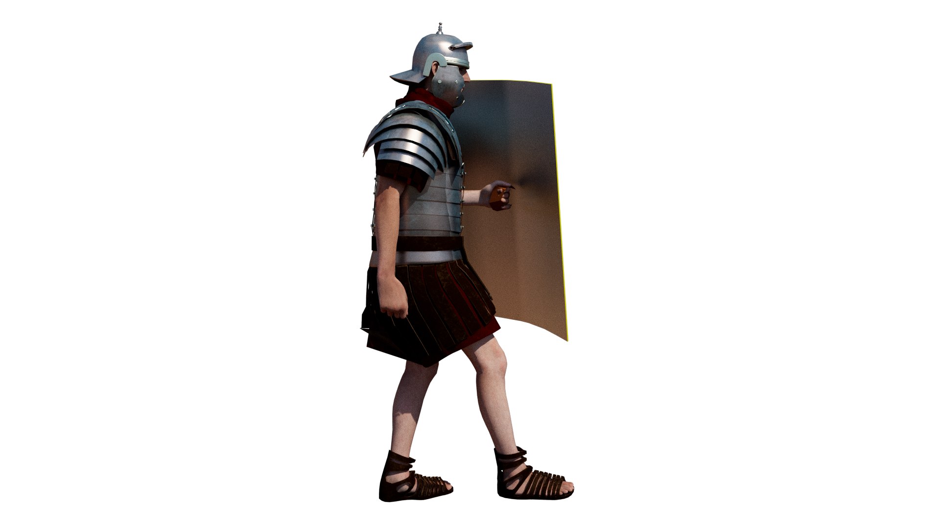 ROME SOLDIER ANIMATED - RIGGED Model - TurboSquid 2146568
