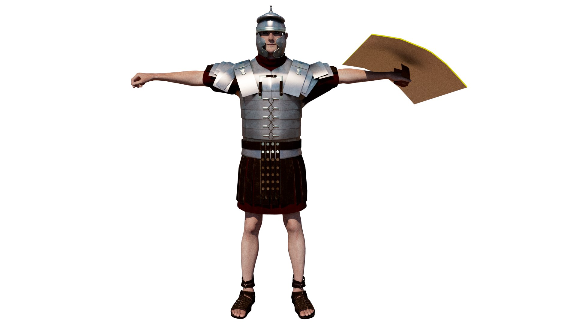 ROME SOLDIER ANIMATED - RIGGED Model - TurboSquid 2146568