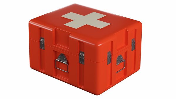 modelo 3d Caja médica paramédico - TurboSquid 2167847