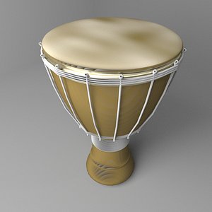 djembe drum 3D