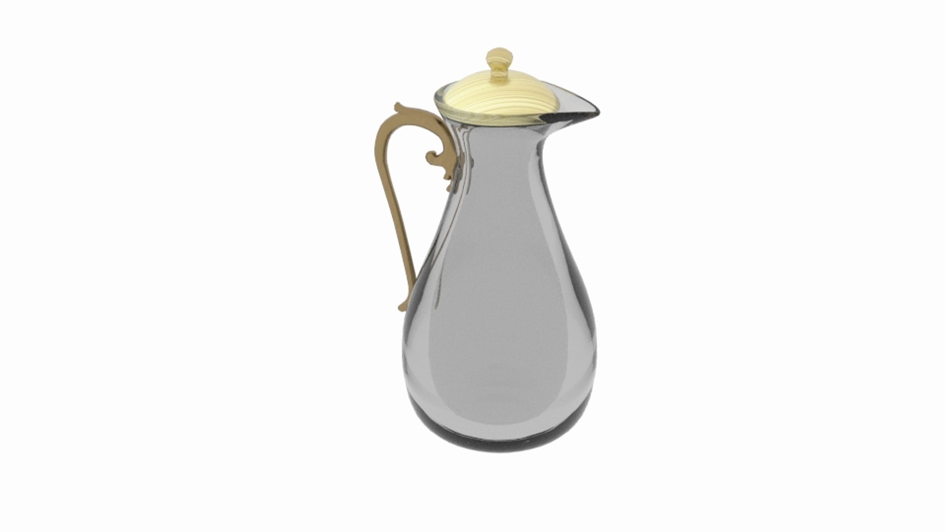 Coffee tea jug 3D model TurboSquid 1208746