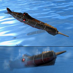 jules submarine 3d 3ds