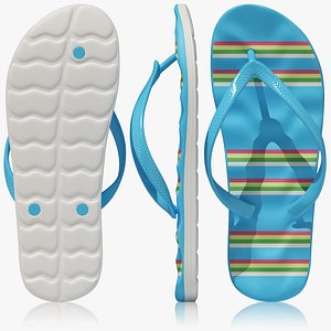 flip flops 3d model