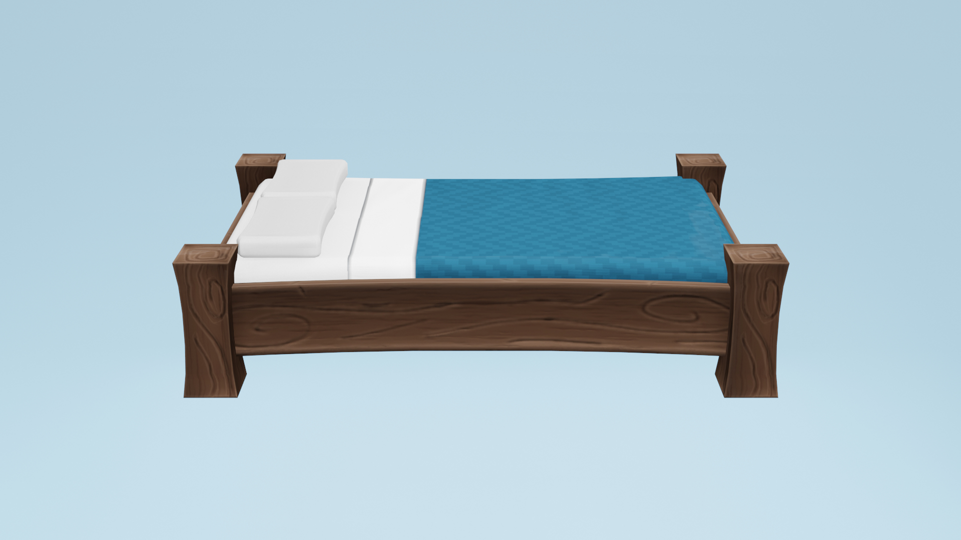 Stylized-Bed 3D - TurboSquid 1729711