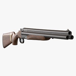 Chiappa TripleThreat  Shotgun 3D model