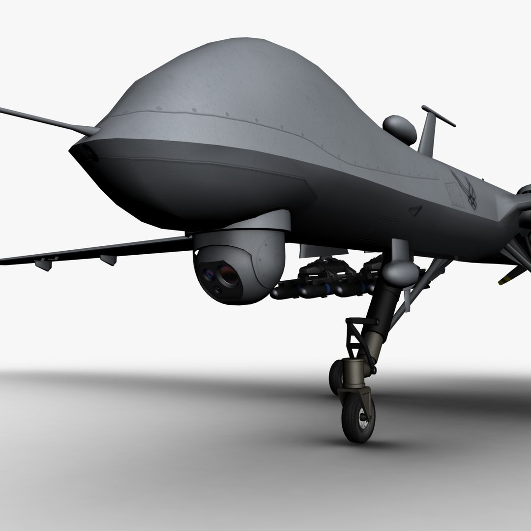 3d Model General Atomics Mq-9 Reaper