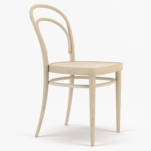 Thonet Chair 214 Light Beech model