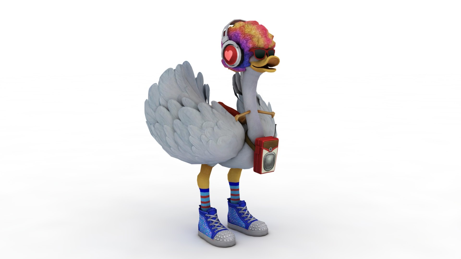 3D Cartoon funny Ostrich model https://p.turbosquid.com/ts-thumb/D2/rXZTJ1/YC/dfs0002/jpg/1665589286/1920x1080/fit_q87/767dc04f0df223d16a229e664e010b58a3da6852/dfs0002.jpg