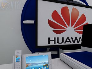 3dsmax huawei 850 video phone