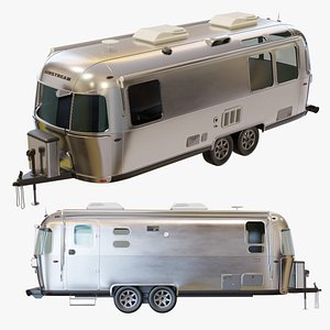 3D Airstream Flying Cloud model