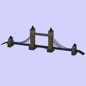 3ds max tower bridge