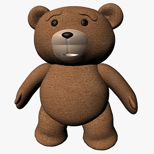 3D Bear from Masha and the Bear T-pose - TurboSquid 2132405