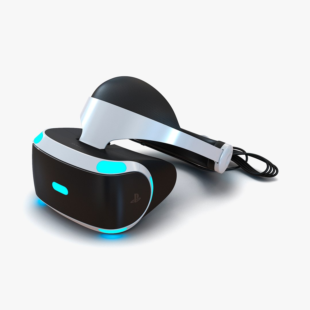 Sony Playstation VR 3D model preview