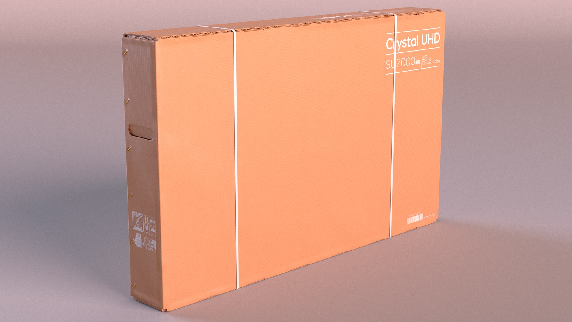 3D model TV Packaging Carton Boxes Collection TurboSquid 2142716