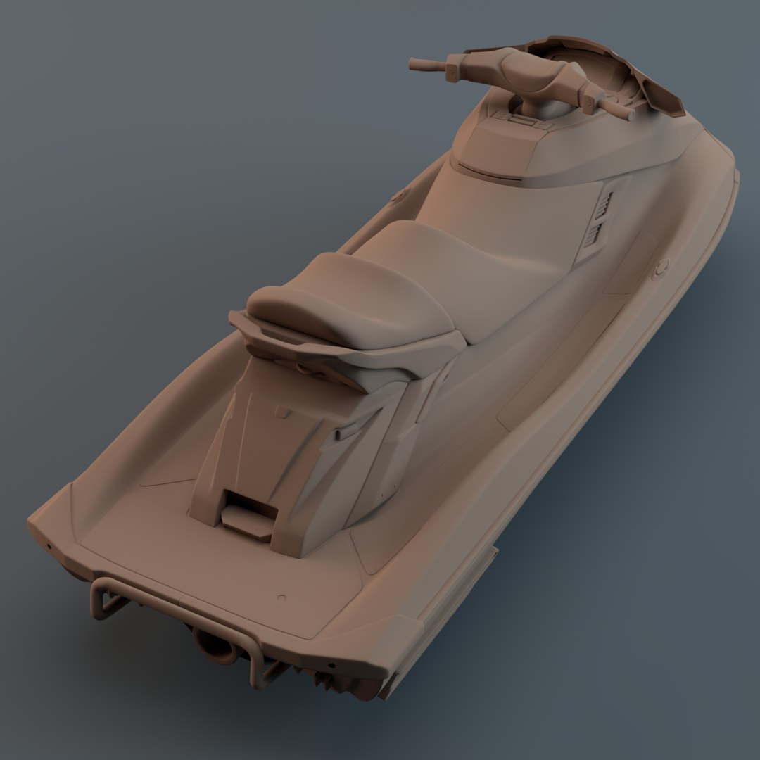 Jetski Jet Ski 3D Model TurboSquid 1152440