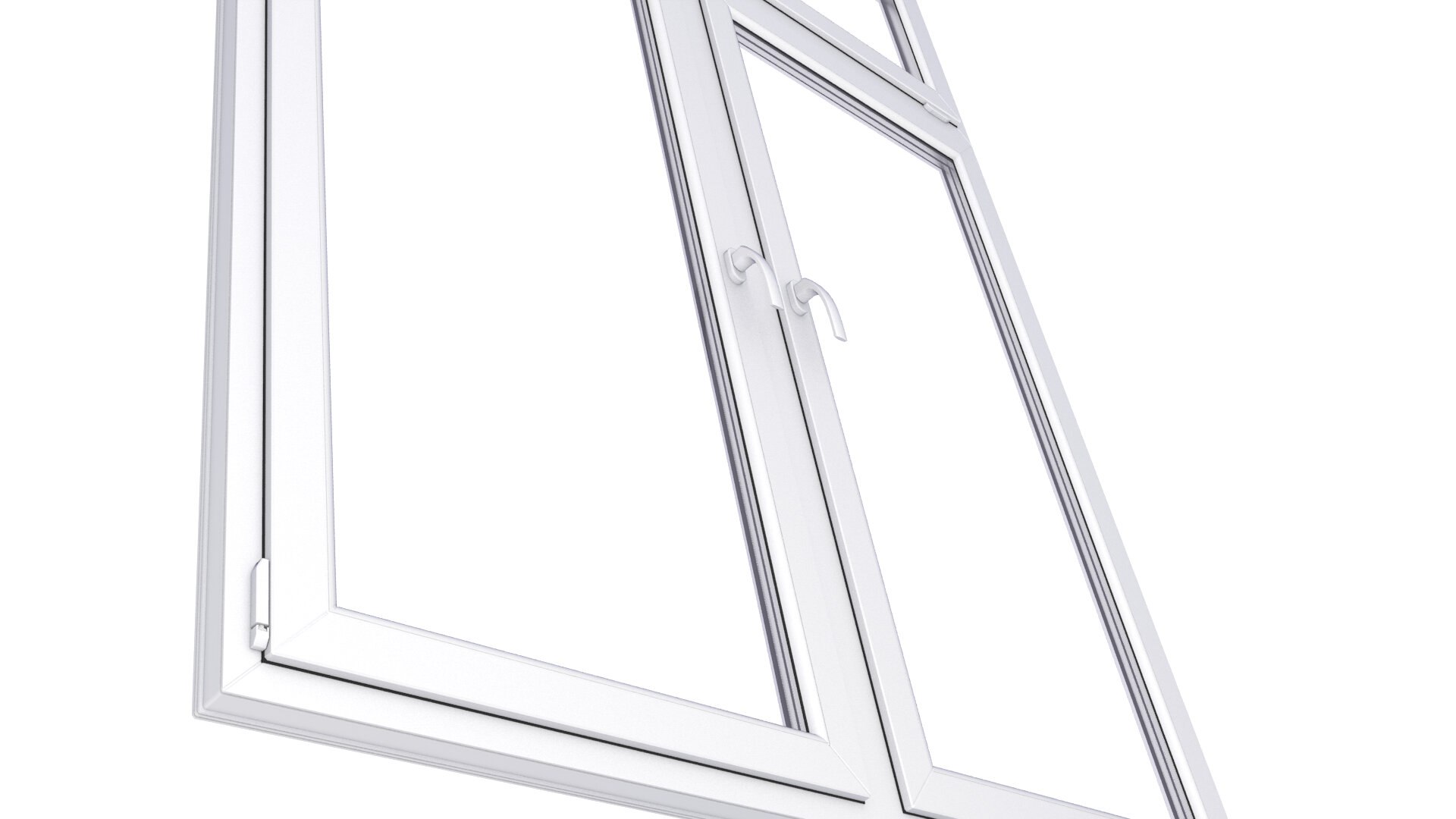 PVC Window 3D Model 4 Model - TurboSquid 1804127