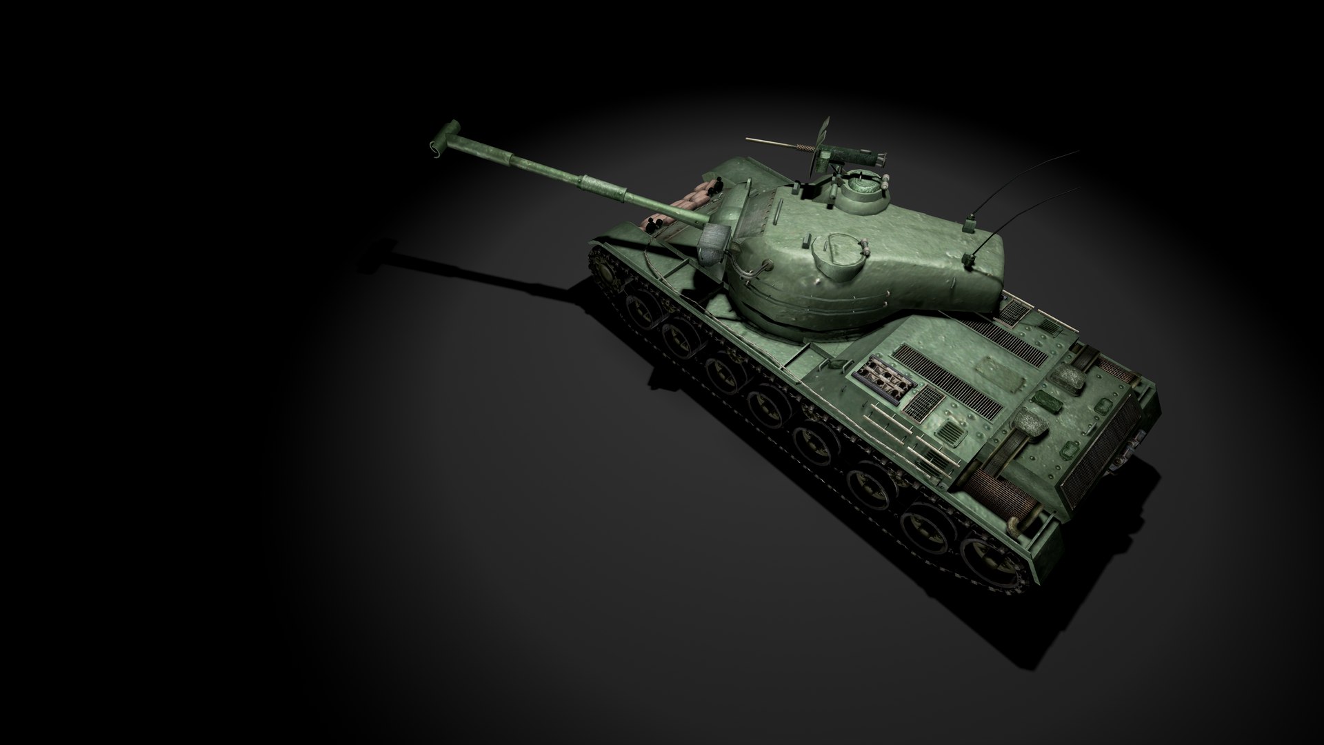 Sta-1 tank 3D model - TurboSquid 1317677