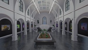 Metaverse NFT Art Gallery