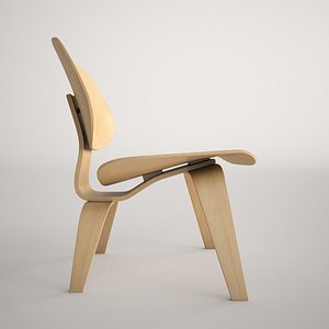 3ds max charles eames lcw chair