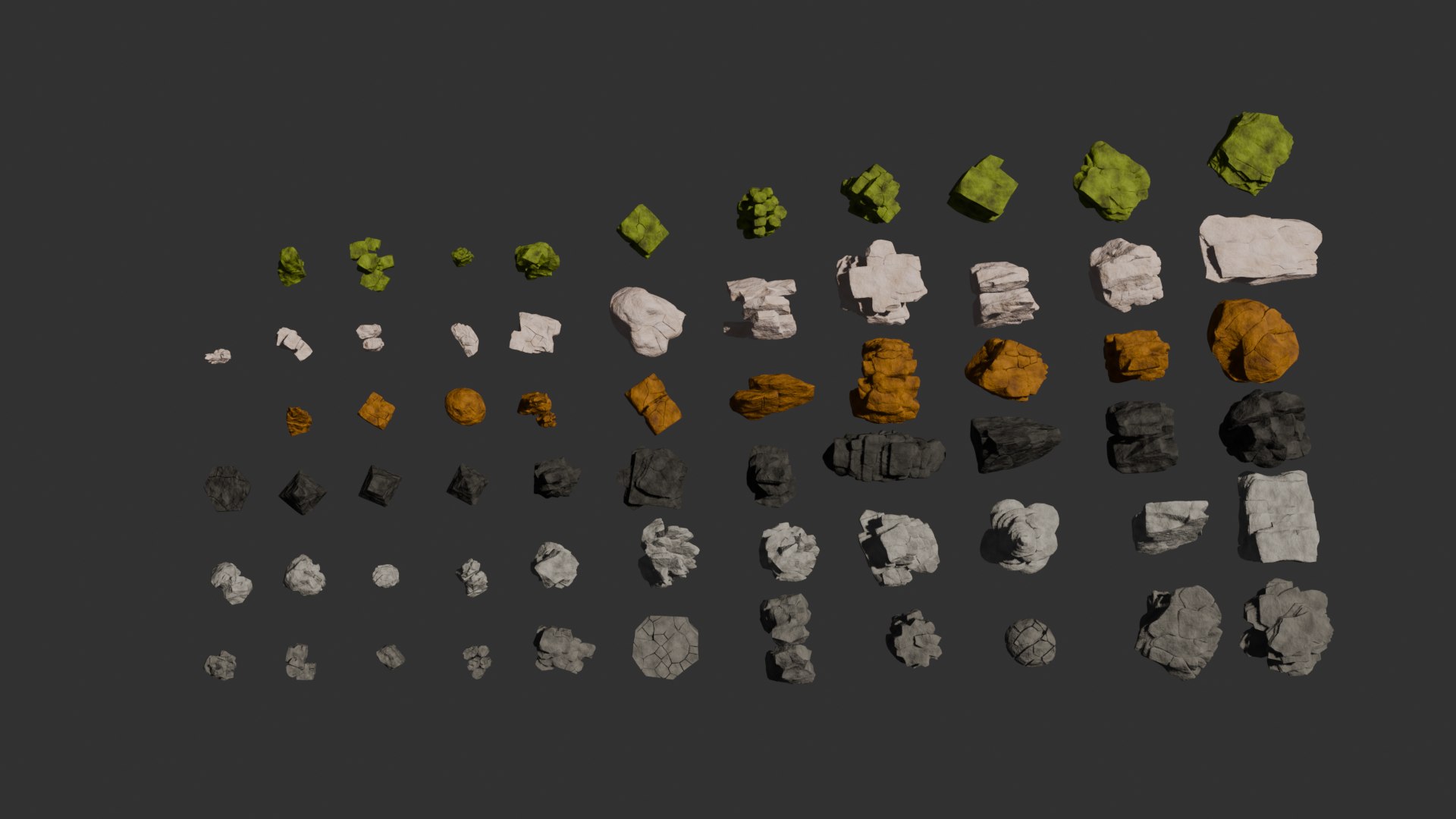 63 Stylized Low Poly Rocks Pack 3D https://p.turbosquid.com/ts-thumb/D3/SRymIU/n4/untitled9/png/1786733802/1920x1080/fit_q87/6361bd47549b47b84165116ee54f80d770e31228/untitled9.jpg